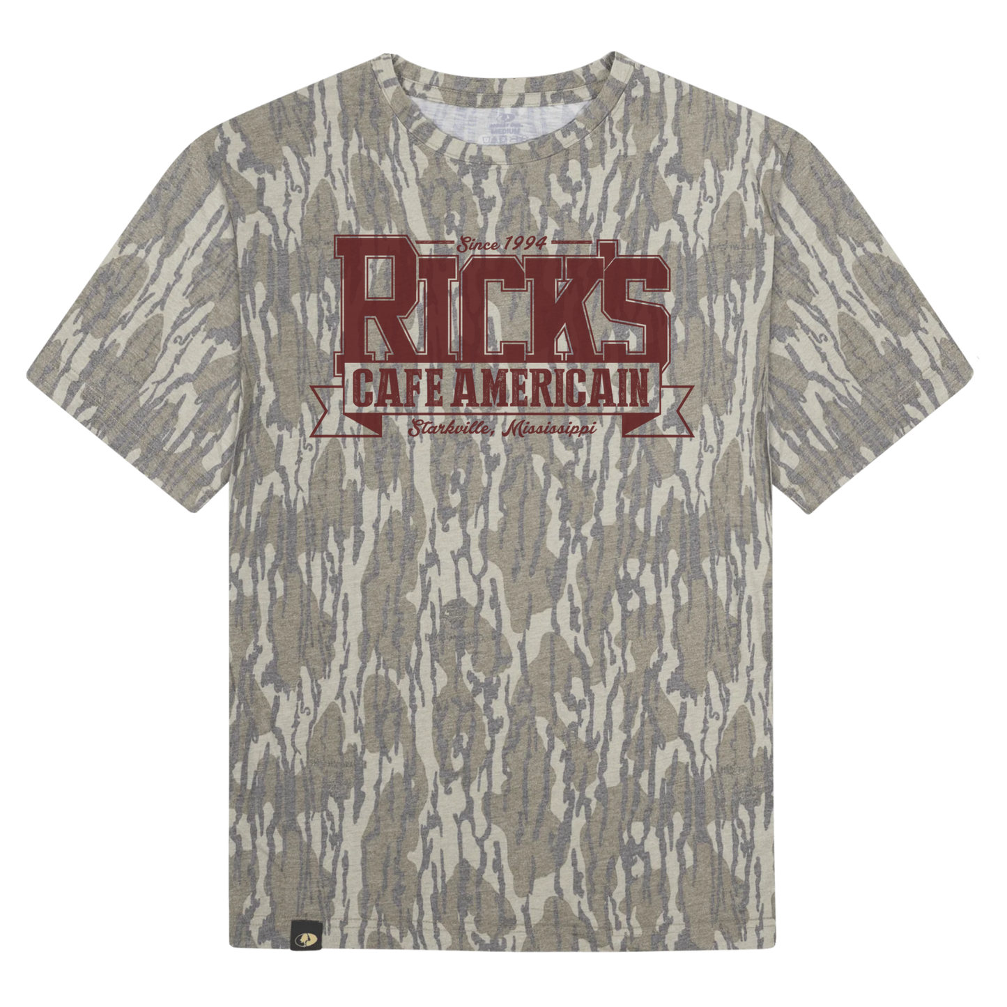 Rick's Classic Logo x Mossy Oak